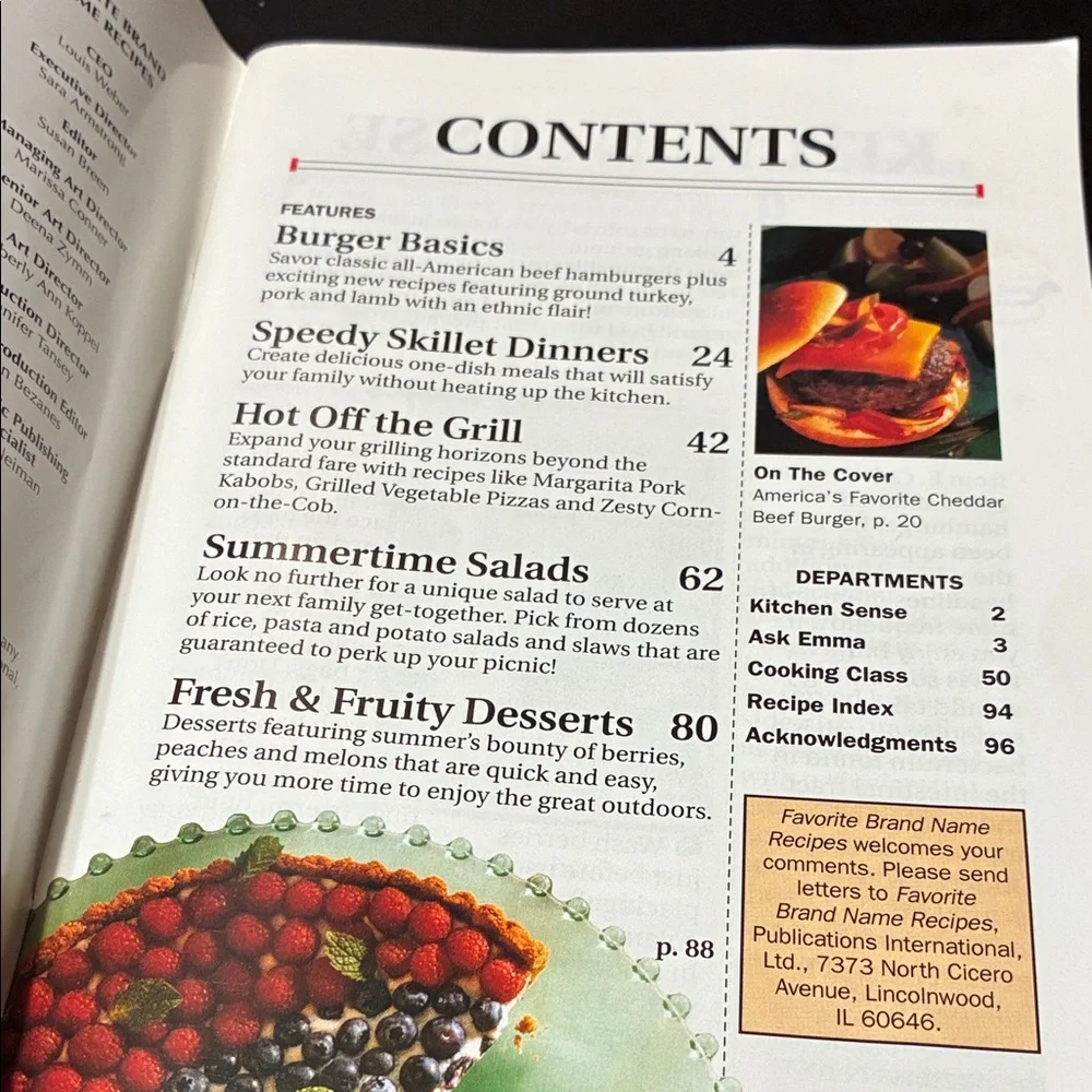 Vintage four set of cookbook magazine recipe Collection